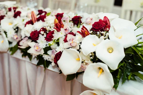 Flor decoração do casamento — Fotografia de Stock