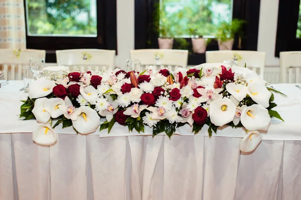 Flor decoração do casamento — Fotografia de Stock