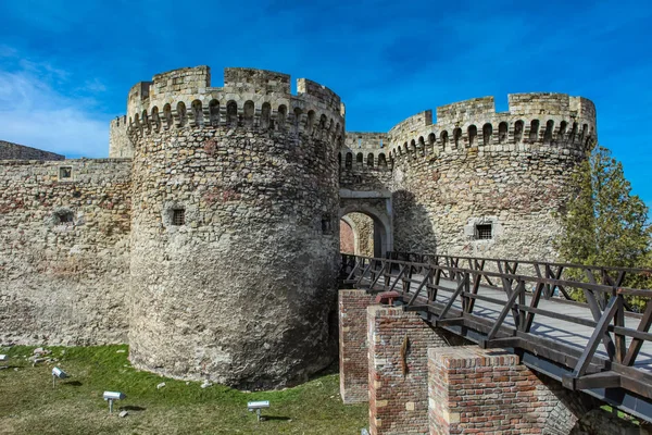 Kalemegdan erőd Belgrádban, Szerbiában — Stock Fotó