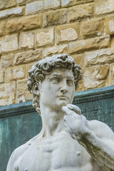 Statua del David a Firenze — Foto Stock