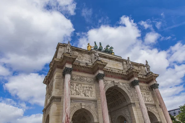 파리의 개선문 (Arc de Triomphe du Carrousel) — 스톡 사진