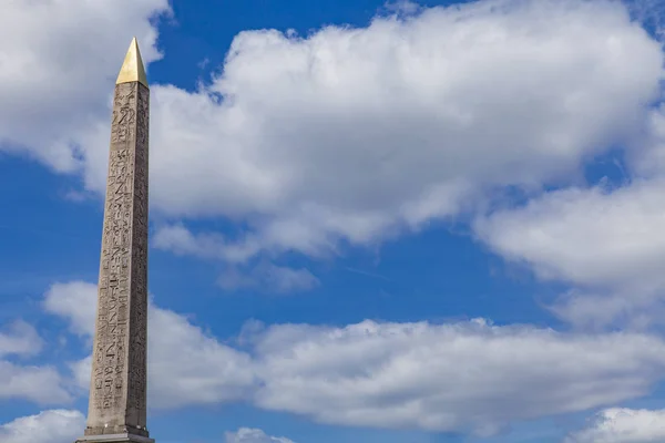 Obelisk van Luxor op de Place de la Concorde in Parijs — Stockfoto