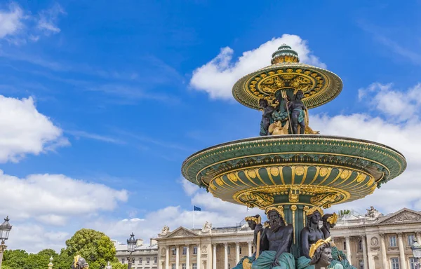 Fontaine des Fleuves à Paris — Photo