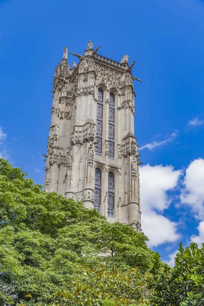 Wieży Saint Jacques w Paryżu — Zdjęcie stockowe