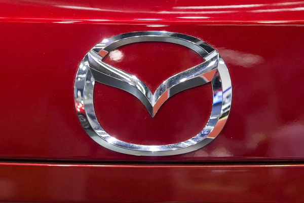 Mazda auto teken — Stockfoto