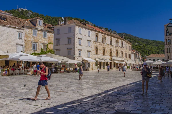 Stari Grad Hvar adası, Hırvatistan — Stok fotoğraf