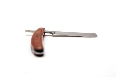 Usturanın beyaz arka plan üzerinde izole