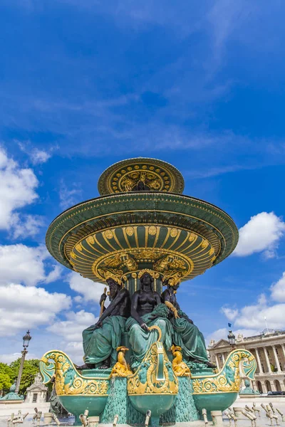 Fontaine des Fleuves à Paris — Photo