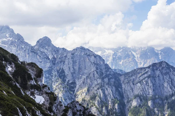 Mountain Pokljuka na Eslovénia — Fotografia de Stock