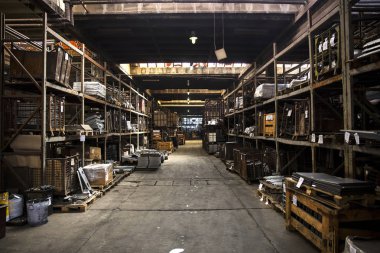 Ayrıntı fabrikasında soba