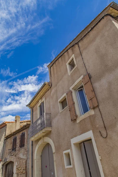 Detalj av staden Cruzy i Frankrike — Stockfoto