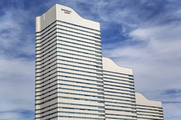 Queen 's Tower A em Yokohama, Japão — Fotografia de Stock