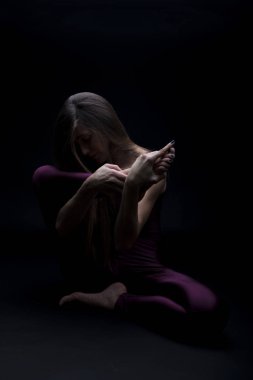 Yoga yapan kadın