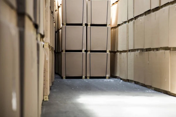 Modern warehouse interior — Stock Photo, Image