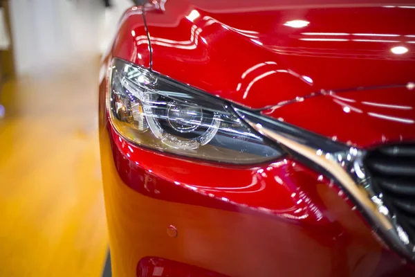 Detalhe do carro Mazda em Belgrado — Fotografia de Stock