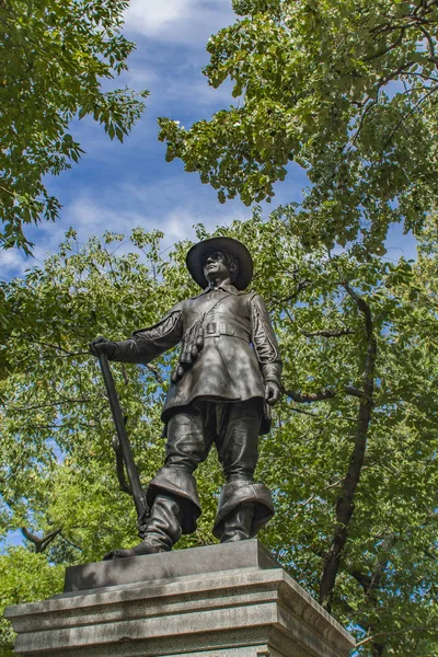 Monument de pèlerin à Central Park — Photo