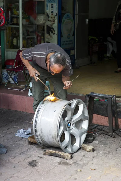 La gente locale di Hanoi — Foto Stock