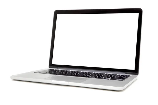 Moderner offener Laptop — Stockfoto