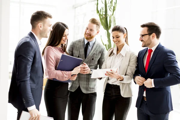 Business people on a meeting at office — Stock Photo, Image