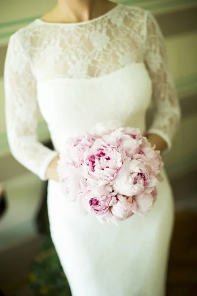 Bouquet da sposa di rose — Foto Stock