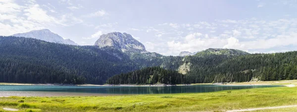 Black Lake on Durmitor mountain in Montenegro — Stock Photo, Image