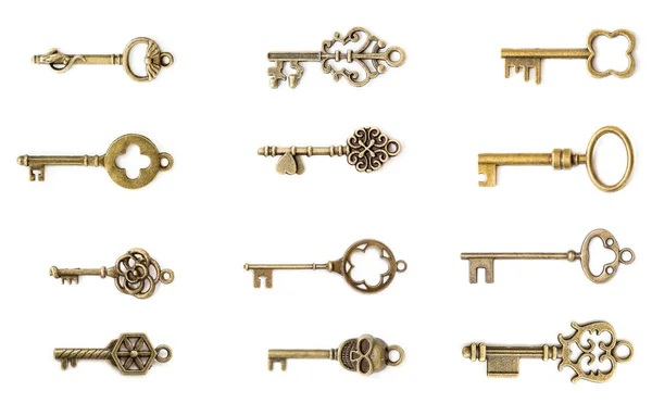Conjunto de chaves vintage — Fotografia de Stock