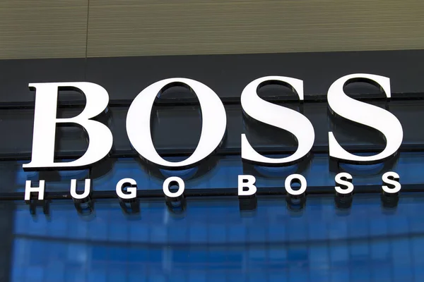 Prodejna Hugo Boss — Stock fotografie
