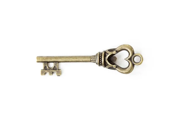 Bir vintage anahtar — Stok fotoğraf