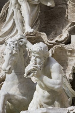 trevi Fountain Roma, İtalya 'da