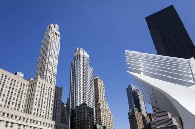 Yuvarlak pencere Dünya Ticaret Merkezi, New York, Amerika Birleşik Devletleri