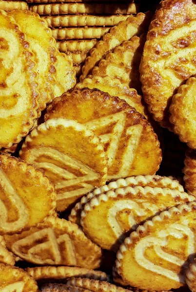 Boter koekjes close-up — Stockfoto