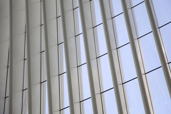 Yuvarlak pencere Dünya Ticaret Merkezi, New York, Amerika Birleşik Devletleri — Stok fotoğraf