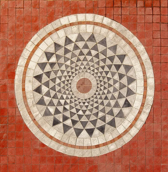 Geometrical paving from Marmaris — Stock Photo, Image