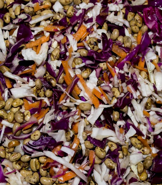 Fresh salad close up — Stock Photo, Image