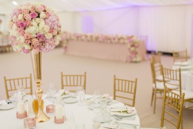 Düğün masa dekorasyonu