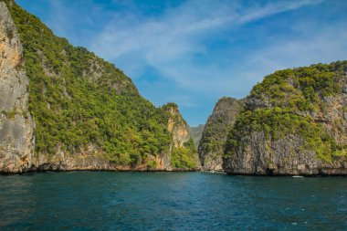 Phi Phi adalar Tayland koyunda Maya