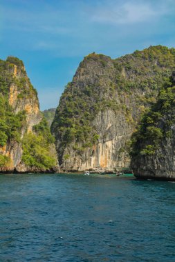Phi Phi adalar Tayland koyunda Maya