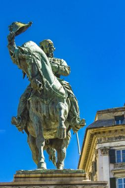 Cenova Vittorio Emanuele II anıtı. İtalya