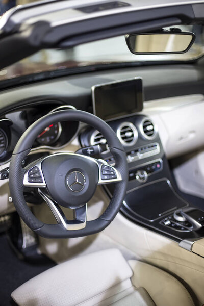 Mercedes car interior