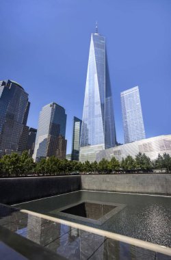 New York 'taki bir ticaret merkezi.