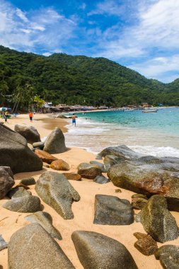 Meksika 'da Playa Las Animas