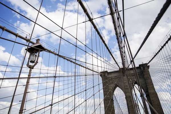 Brooklyn Bridge, New York, United States — Stock Photo, Image