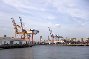 Kırmızı kanca konteyner Terminal New York City