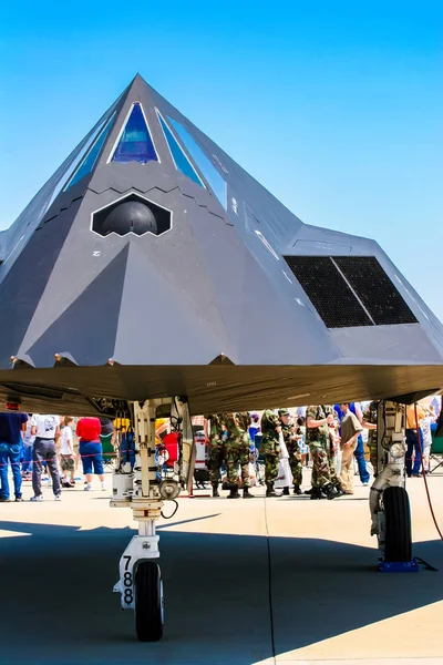 Lockheed F-117 Nighthawk at Barksdale Air Base — Stock Photo, Image