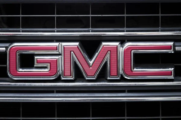 Sinal de caminhão GMC — Fotografia de Stock