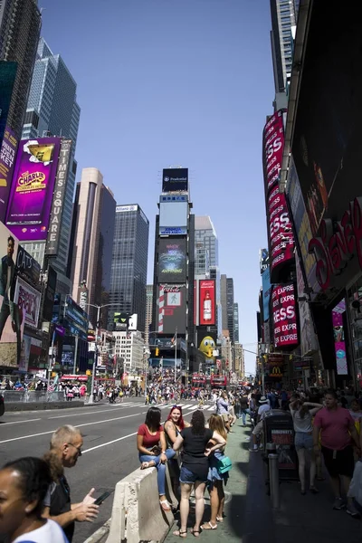 Times Square en Nueva York — Foto de Stock