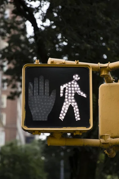 Dla pieszych sygnalizacji świetlnej — Zdjęcie stockowe