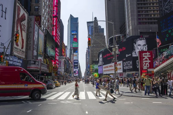 Times Square en Nueva York —  Fotos de Stock