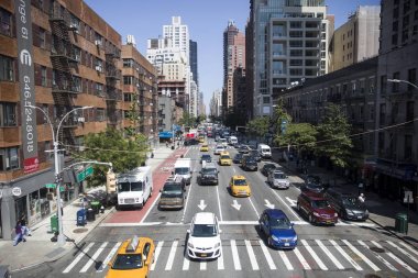 New York sokak manzarası