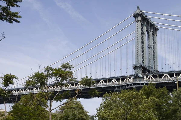 Manhattan Bridge in New York City — Stockfoto